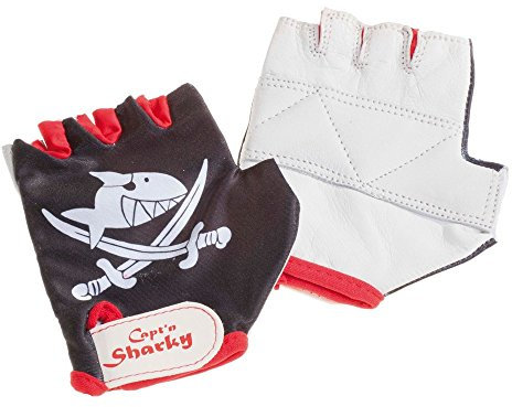 Bike Fashion GmbH Kinder 865061 Handschuhe, schwarz, One Size