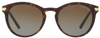 Michael Kors Damen Adrianna Iii 3106T5 53 Sonnenbrille, Gold (Dk Tortoise/Gold/Browngradientpolarized)