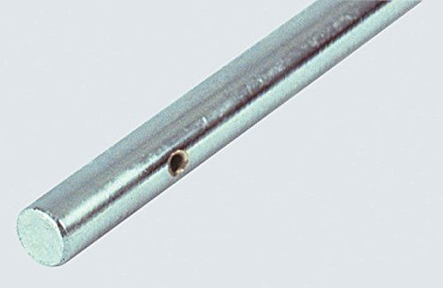 Bandito Kickerstange 16 mm Vollstahl, verchromt – Ersatzstange für alle gängigen Tischkicker mit geschraubten Spielfiguren, kompatibel mit 16 mm Lagern, Soccer tangen für Profi (Komplett-Set)