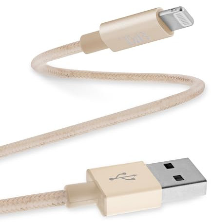 T'nB CBLIGHT5OR Kabel USB/Lightning Gold
