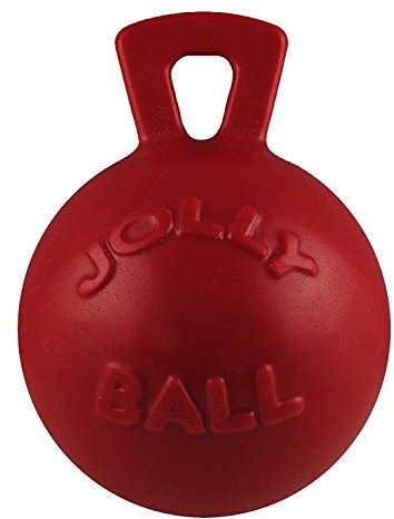 Jolly Pets 510 RD Hundespielzeug - Tug-n-Toss, 25 cm, rot