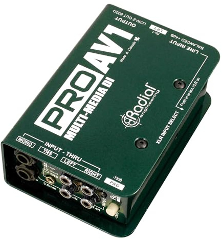 Radial Engineering R8001112 Pro AV1 Direct Box
