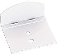 Abschlusswinkel Haltewinkel für 10 mm Stegplatten für PVC-Klemmprofile 2er Pack
