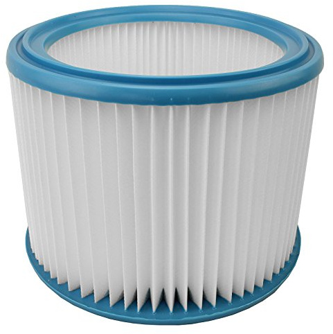 SPARES2GO Washable Motor Filter Cartridge for NILFISK ALTO ATTIX Vacuum Cleaner (180mm x 140mm)