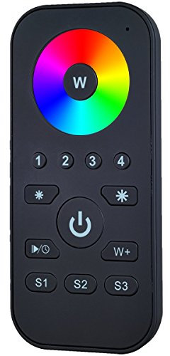 iluminize Funk Fernbedienung: Steuerung von RGB/RGB+W/RGBWS LEDs, 4 Zonen, 3 Szenen, KEIN Universal-Gerät: Funk Controller ist erforderlich (für RGB/RGB+W/RGBWS LEDs)