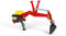 rollytoys Rolly Toys Heckbagger (rollyBackhoe Bagger Funktionszubehör für RT Traktoren Sitz extra Stütze Kinder ab 3 Jahre) 409327, Rot
