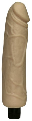 You2Toys Smoothly Flexibel Vibrator - vibrierender Penis-Dildo für Frauen und Männer, Soft-Touch-Textur, gleitfreudig, Reiz-Struktur, hautfarben hell