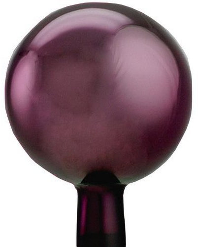 Original Rosenkugel 12 cm violett verspiegelt