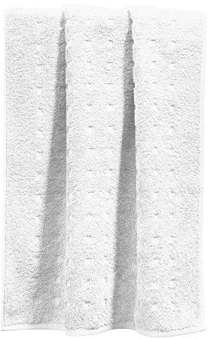Möve Handtuch Quadretti Walk-Frottier weiß Größe 50x100 cm