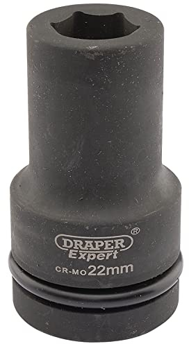 Draper Expert 5137 22mm 1-inch Square Drive Hi-Torq 6-Point Deep Impact Socket