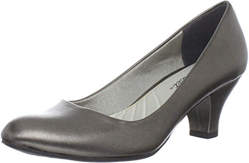 Easy Street Women's Fabulous Pump,Pewter,12 M US