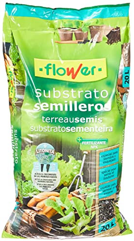 Flower Substrato semilleros, 20 l