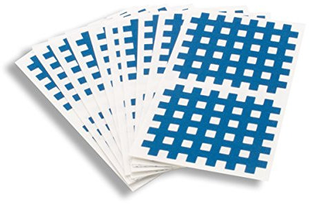 AFH Cross Tape Exklusiv | verschiedene Ausführungen (Größe 3 | 20 Stück | ca. 45 x 52 mm, blau)