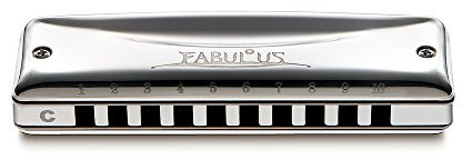 Suzuki Fabulous Diatonic Harmonica in D