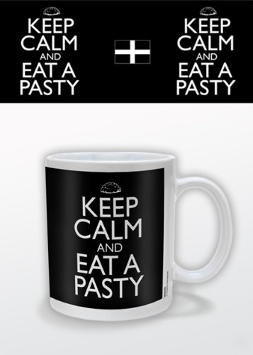 Keep Calm Pyramid International - Tazza in Ceramica, Scritta And Eat a Pasty