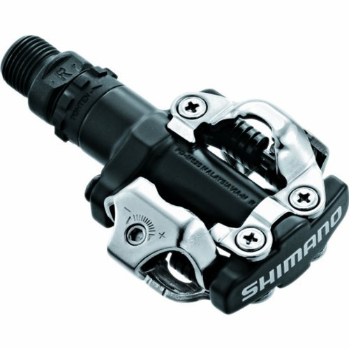 SHIMANO SPD Pedal, Silver, Aluminum, 1.2 pounds, 2018, Bike Pedals