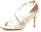 AJVANI mid high heel strappy crossover wedding sandals shoes size 6 39