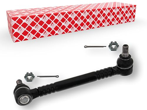 febi bilstein 45484 Verbindungsstange mit Kronenmuttern und Splinten, 1 Stück