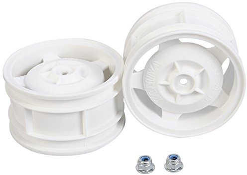 TAMIYA 300053086 DF-02 Buggy Rims Star 60/35 (2) Rear White