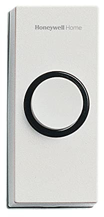 Honeywell Home RPW101A1003/A RPW101A1003 Wired Push Button, Large, White