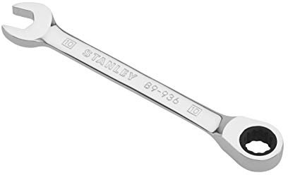 STANLEY 4-89-936 Chiave Combinata a Cricchetto Maxi Drive Plus, 10 mm