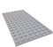 2 LEGO Plate 8 x 16 BRICKS Light Bluish Gray