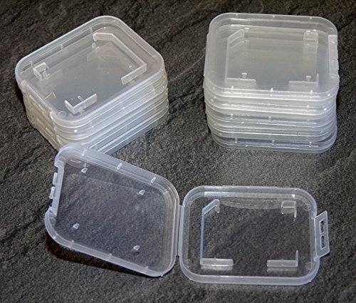 10 Stück Schutzhülle für SD Speicherkarte Hülle