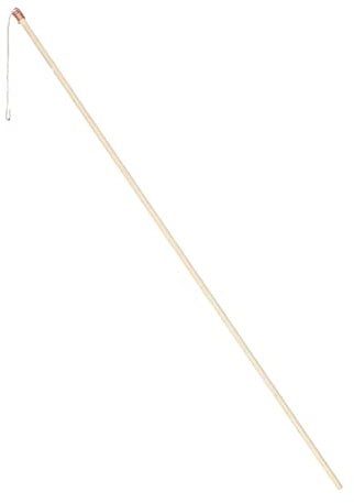 Boland 42010 - Laternenstab Holz mit Drahthalter, 50 cm, Laternenumzug, St. Martin, Laternenumzug
