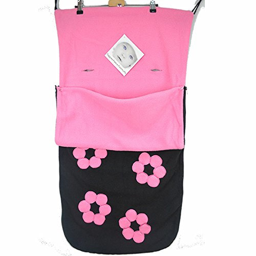 Kuscheliger Fußsack, kompatibel mit Babystyle Buggy Oyster Max TS2 Gem – Blumen