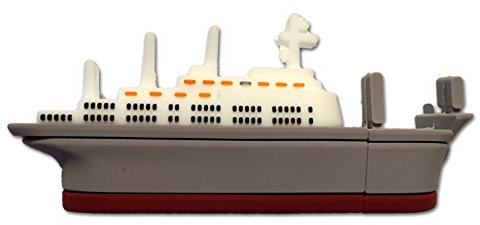 Tomax Boot Schiff PVC als USB Stick mit 8 GB USB Speicherstick Flash Drive