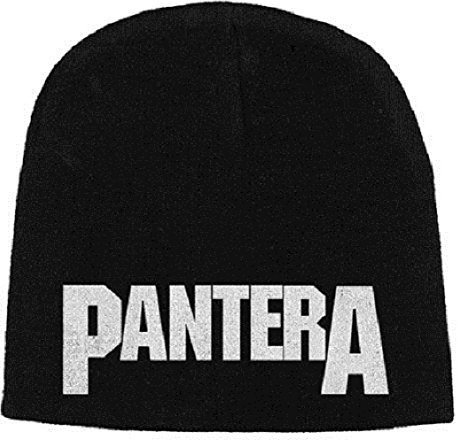 Perverted Taste Music GmbH Mütze/ Beanie 'Pantera Logo' (Schwarz) für Erwachsene - Metal Fans, Musikbegeisterte - Beanie - Herbst, Winter, Alles