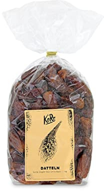 KoRo - Datteln Deglet Nour 1 kg - Entsteint - Ungeschwefelt - ohne Zuckerzusatz* - Vorteilspackung