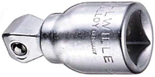STAHLWILLE 509W/2 | 1/2 Wobble-Drive-Steckschlüsselverlängerung, L. 52 mm | Schwenkwinkel bis 15° | Made in Germany