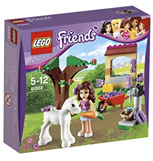 LEGO Friends - 41003 - Jeu de Construction - Olivia et son Bébé Poulain
