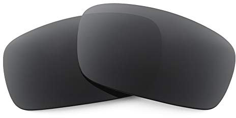 Revant Verres de Rechange Compatibles avec Oakley Crankshaft, Polarisés, Noir Furtif