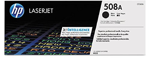 HP 508A (CF360A) Schwarz Original Toner für HP Color Laserjet Enterprise M552dn, M553, M577