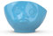 FIFTYEIGHT PRODUCTS / Tassen / Schale „Schmollend“ (Porzellan, 500ml, blau, Made in Germany)