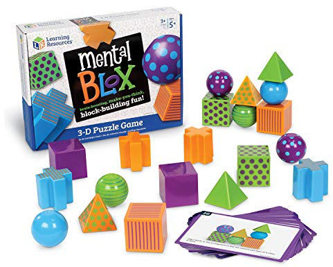 Learning Resources Mental Blox, ab 5 Jahren, Logik- und Denkspiel für Kinder, Fördert Problemlösen und räumliches Denken