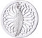 Morella Damen Coin Silber Traumfänger mit Feder 33 mm