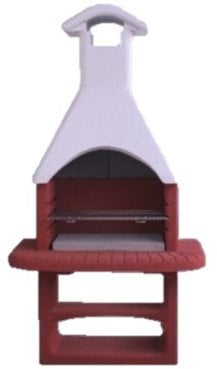 Barbecue a carbone Prefabbricato in cemento