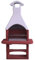 Barbecue a carbone Prefabbricato in cemento