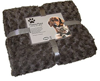Nobby Fleece Plaid SUPER SOFT braun S 60 x 85 cm
