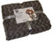Nobby 70979-23 Kuscheldecke Fleece Plaid Super Soft, 60 x 85 cm, braun