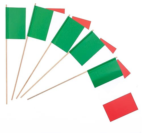 Everflag Papierfähnchen: Italien 50er Packung