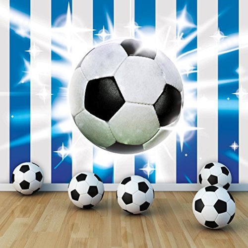 Vlies Fototapete Tapete Vliestapete ForWall Fußball Kinder Zimmer AF476VEXXXL (416cm x 254cm) Photo Wallpaper Mural