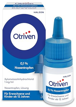 Otriven gegen Schnupfen 0,1 % Nasentropfen mit Xylometazolin, 10 ml