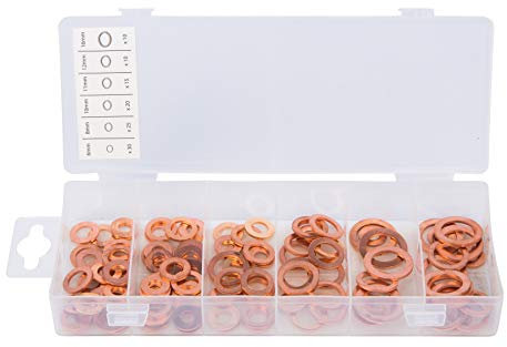 Blue Spot 40506 Copper Washers (110-Piece)