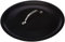 Pentole Agnelli Al Black Coperchio con Ponticello Tubolare, Nero, 28 cm