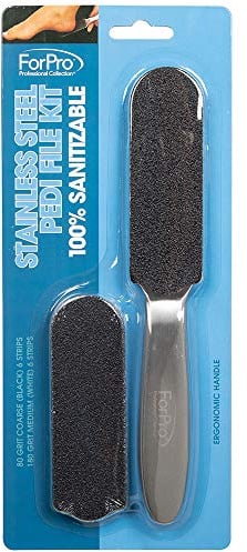 for Pro Stainless Steel Pedicure File Kit