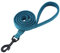 PETTOM Hundeleine Reflektierend Leine aus Nylon mit Weich Gepolsterter Griff und Metallhaken für Training, Robuste Leine Hund für Kleine Mittel Große Hunde (Blau 110 cm)